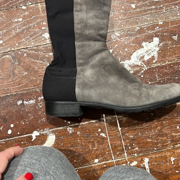 Size 7 1/2 grey suede over the knee boot - Picture 6 of 13